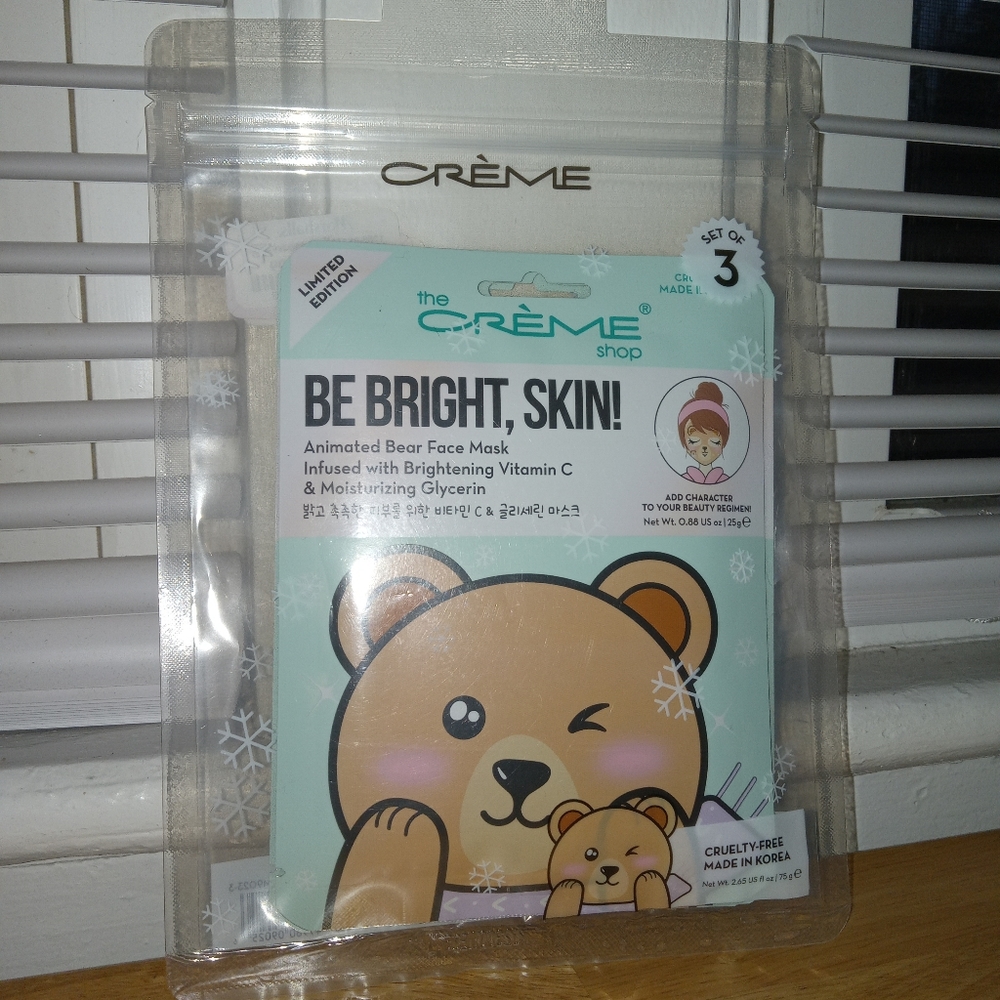 Face masks set of 3